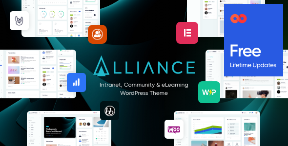 Gallery image of Alliance | Intranet & Extranet BuddyPress WordPress Theme