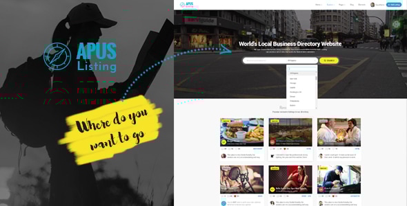 Gallery image of ApusListing - Directory Listing WordPress Theme