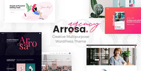 Gallery image of Arrosa - Startup Business WordPress WordPress Theme