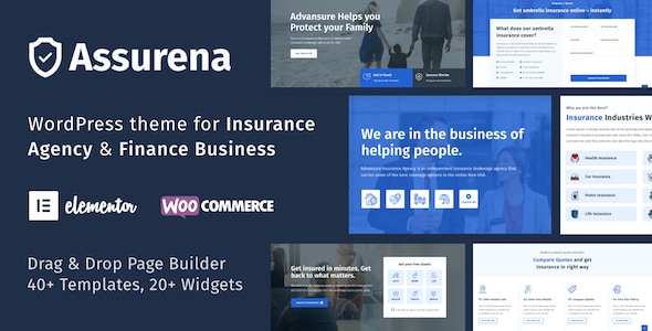 Gallery image of Assurena - Insurance Agency WordPress Theme