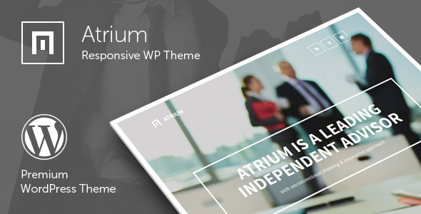 Gallery image of Atrium - Finance Consulting Advisor WordPress Theme