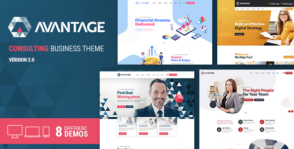 Gallery image of Avantage - Business Consulting WordPress Theme