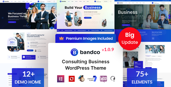 Gallery image of Bandco - Consulting Business WordPress Theme