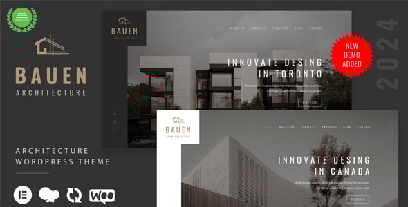 Gallery image of BAUEN - Architecture & Interior Elementor WordPress Theme
