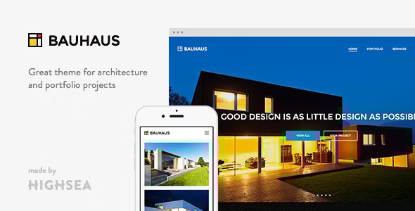 Gallery image of Bauhaus - Architecture & Portfolio WordPress Theme