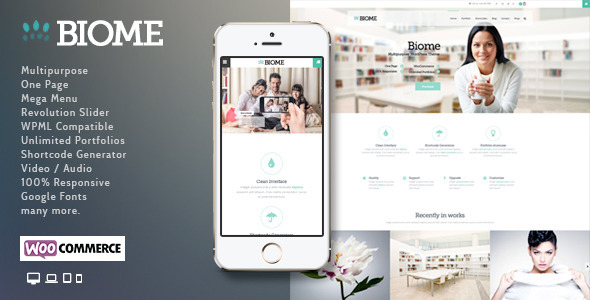 Gallery image of Biome | Multi-Purpose WordPress Theme