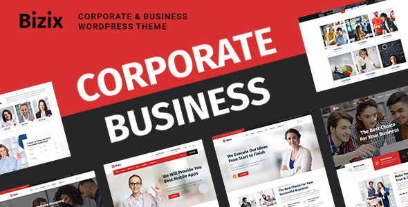 Gallery image of Bizix - Corporate and Business WordPress Theme
