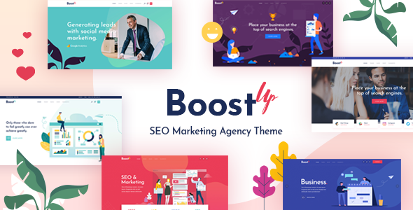 Gallery image of BoostUp - SEO Marketing Agency WordPress Theme