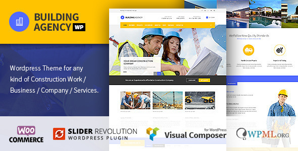 Gallery image of Building Agency - Construction WordPress Theme