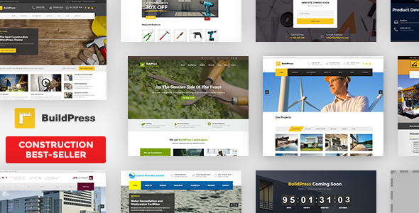 Gallery image of BuildPress — Multi-purpose Construction and Landscape WordPress Theme