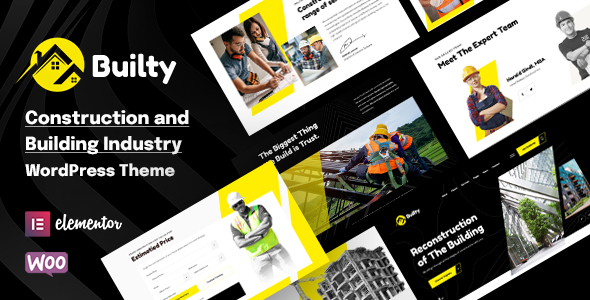 Gallery image of Builty - Construction WordPress Theme