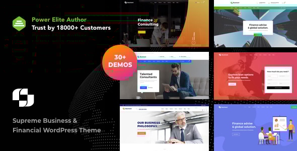 Gallery image of Businext - Business, Finance & Crypto Currency WordPress Theme