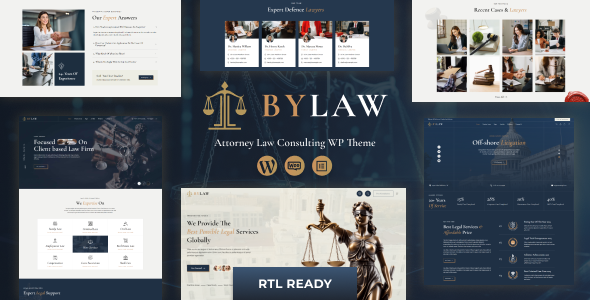 Gallery image of ByLaw - Lawyer, Law Firm WordPress