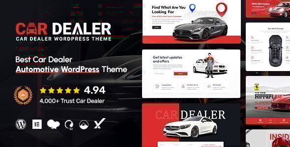 Gallery image of Car Dealer - Automotive Responsive WordPress Theme