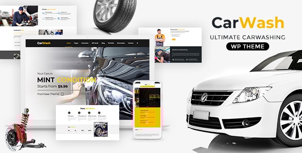 Gallery image of Car Wash - Auto Spa WordPress Theme