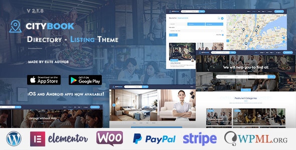 Gallery image of CityBook - Directory & Listing WordPress Theme