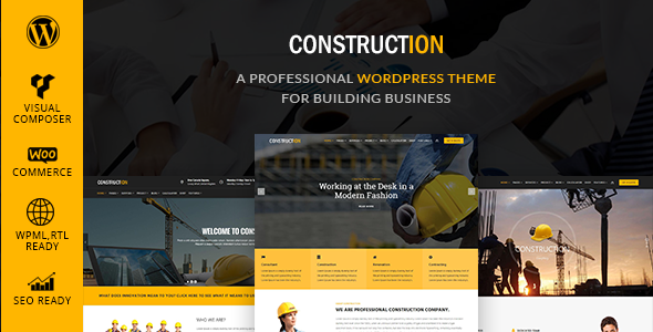 Gallery image of Construction - Building & Renovation WordPress Theme