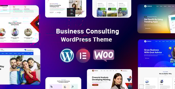 Gallery image of Consua - Corporate Business WordPress