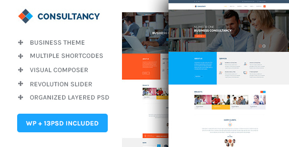 Gallery image of Consultancy - WP Consultancy & Business Theme