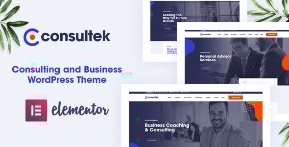 Gallery image of Consultek - Consulting Business WordPress Theme