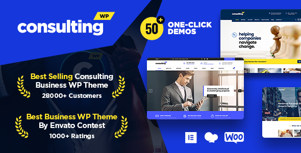 Gallery image of Consulting - Business, Finance WordPress Theme