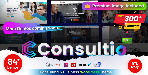 Gallery image of Consultio - Consulting Corporate WordPress Theme