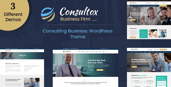 Gallery image of Consultox - Consulting Business WordPress Theme