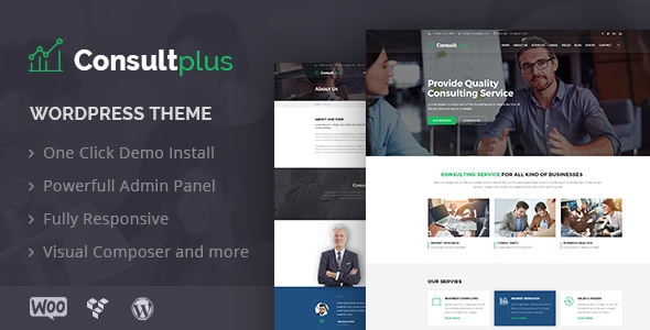 Gallery image of Consultplus : Business Consulting WP Theme