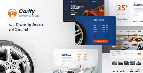 Gallery image of Corify - WordPress Car Listings & Dealership Theme