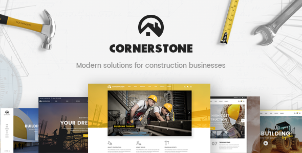 Gallery image of Cornerstone - Construction WordPress Theme
