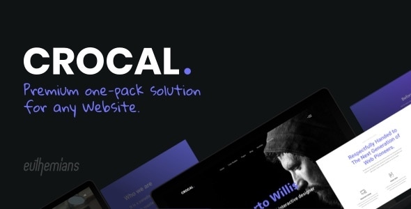 Gallery image of Crocal - Responsive Multi-Purpose WordPress Theme