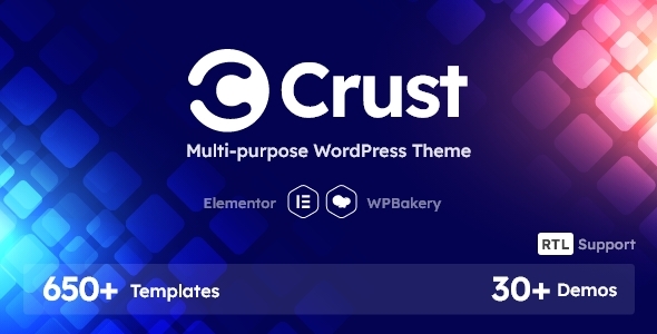Gallery image of Crust - Multipurpose WordPress Theme