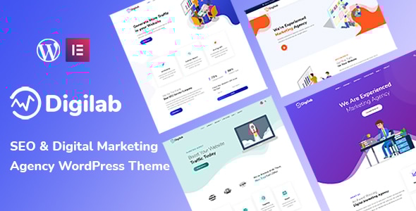 Gallery image of Digilab - Digital Marketing Agency WordPress Theme