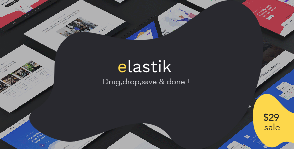 Gallery image of Elastik - App / SEO / Startup / SAAS WordPress Theme