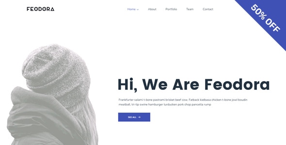 Gallery image of Feodora Creative WordPress Theme