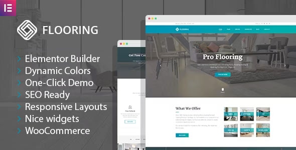 Gallery image of Flooring - Floor Repair & Refinish WordPress Theme