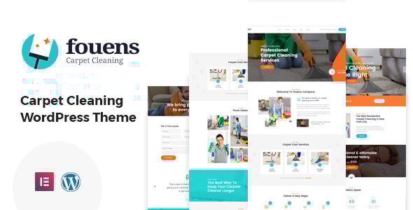 Gallery image of Fouens - Carpet Cleaning WordPress Theme