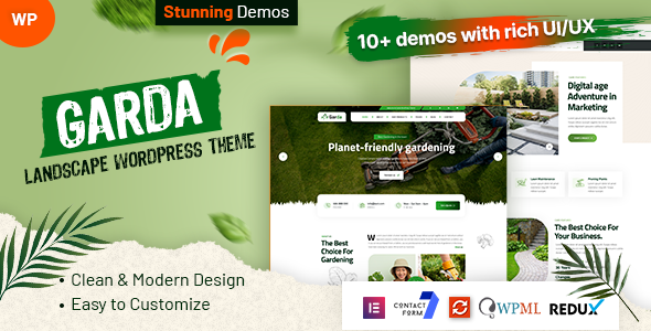 Gallery image of Garda - Gardening WordPress Theme