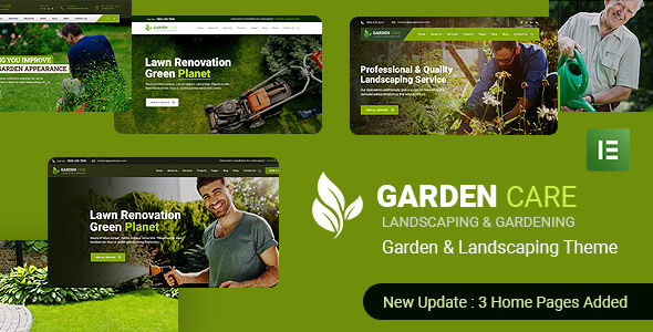 Gallery image of Garden Care - Gardening and Landscaping WordPress Theme