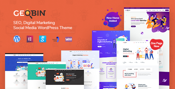 Gallery image of GeoBin | SEO, Startup & SaaS WordPress Theme