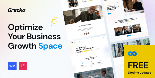 Gallery image of Grecko | Business WordPress Theme
