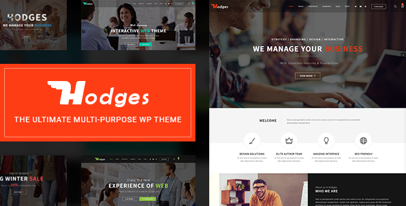 Gallery image of Hodges | Modern Business & Corporate Multi-Purpose WordPress Theme