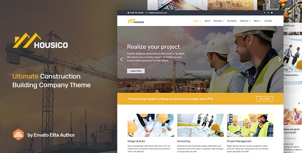 Gallery image of Housico - Ultimate Construction Building Company Theme