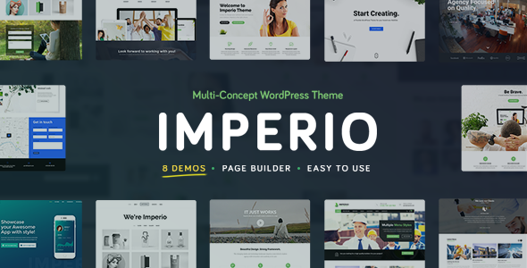 Gallery image of Imperio - Business, E-Commerce, Portfolio & Photography WordPress Theme