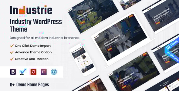 Gallery image of Industrie - Industry WordPress Theme