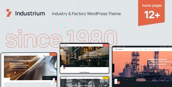 Gallery image of Industrium | Industry & Factory WordPress Theme