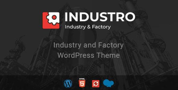 Gallery image of Industro - Industry & Factory WordPress Theme