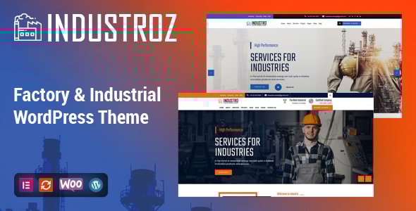 Gallery image of Industroz - Factory & Industrial WordPress Theme