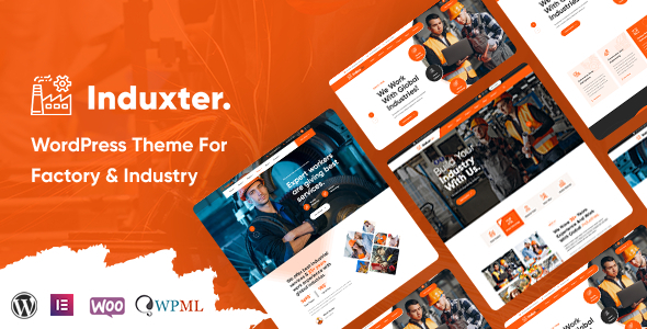 Gallery image of Induxter - Industry And Factory WordPress Theme