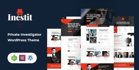 Gallery image of Inestit - Private Investigator WordPress Theme